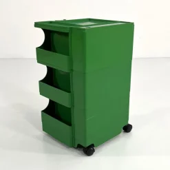 Pamono Green Boby Trolley by Joe Colombo for Bieffeplast, 1960s><noscript><img width=
