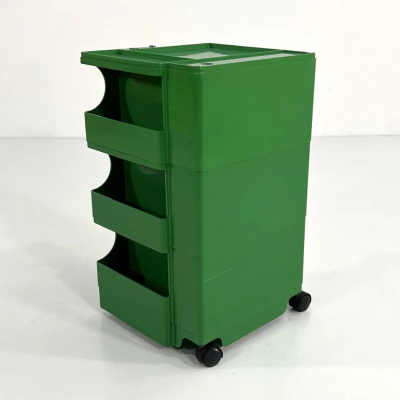 Pamono Green Boby Trolley by Joe Colombo for Bieffeplast, 1960s> Serving Bar Carts & Trolleys