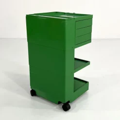 Pamono Green Boby Trolley by Joe Colombo for Bieffeplast, 1960s><noscript><img width=