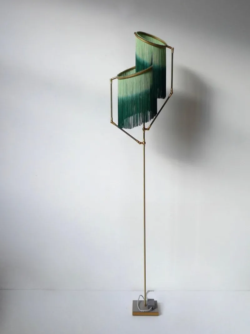 Pamono Green Charme Floor Lamp by Sander Bottinga> Floor Lamps