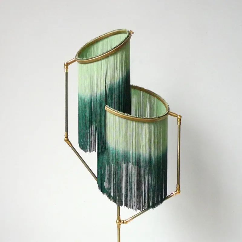 Pamono Green Charme Floor Lamp by Sander Bottinga> Floor Lamps