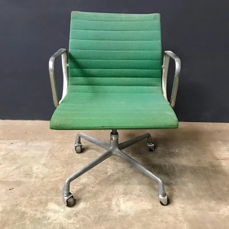 Pamono Green Desk Chair from Herman Miller, 1958> Office Chairs