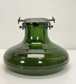 Online Pamono Green Glass Christmas Tree Stand from Bulach of Switzerland, 1930s