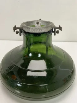 Online Pamono Green Glass Christmas Tree Stand from Bulach of Switzerland, 1930s