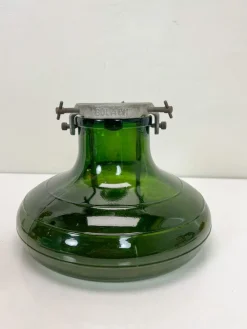 Online Pamono Green Glass Christmas Tree Stand from Bulach of Switzerland, 1930s