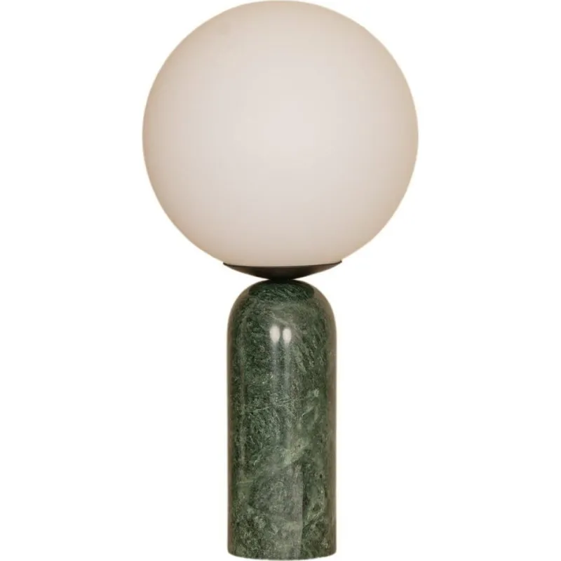 Discount Pamono Green Marble and Steel Atlas Table Lamp by Simone & Marcel