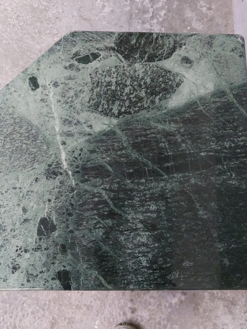 Pamono Green Marble Coffee Table, 1980s> Coffee & Side Tables