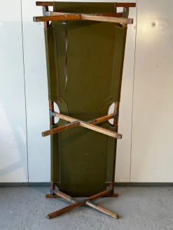 Discount Pamono Green Military Folding Bed, 1945