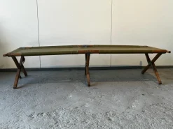 Discount Pamono Green Military Folding Bed, 1945