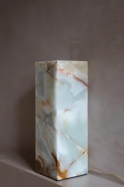 Hot Pamono Green Onyx Table Lamp by Manifeste