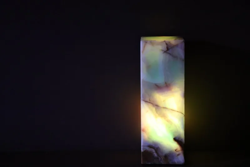 Hot Pamono Green Onyx Table Lamp by Manifeste