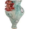 Pamono Green Patina Festive Olé 13 Vase by Hania Jneid> Tabletop
