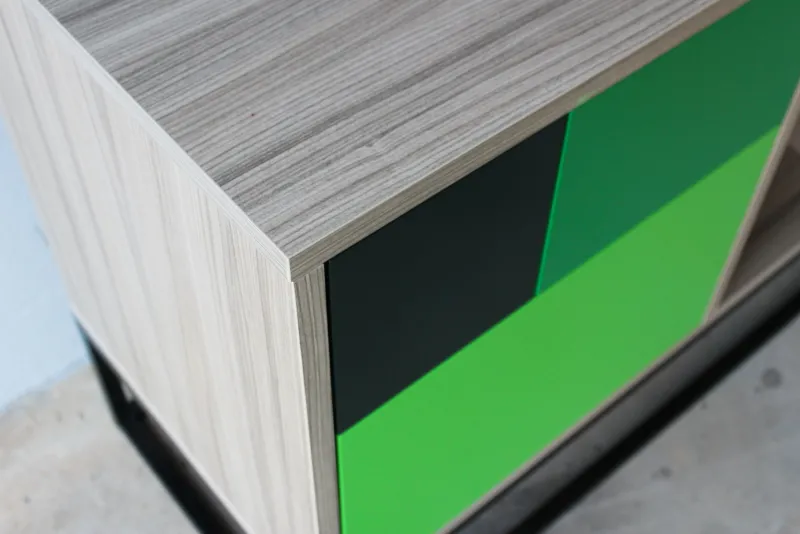 Pamono Green Real Sideboard by Studio Deusdara> Storage