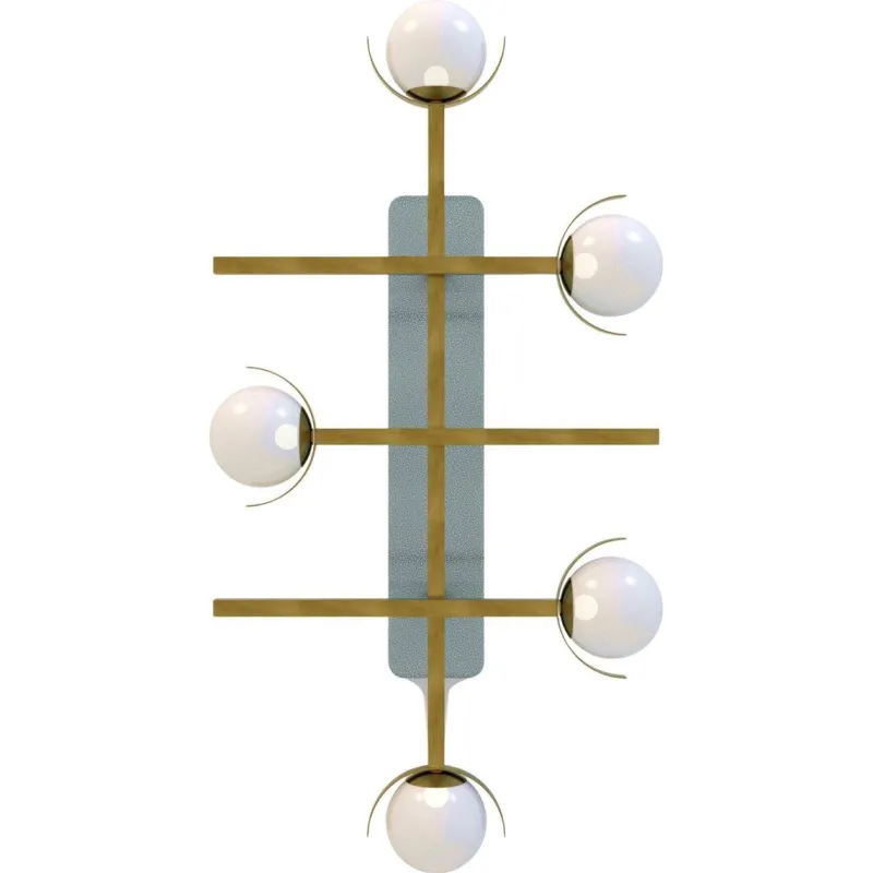 Pamono Greta 5 Wall Lamp by Marioni> Wall Lights & Sconces