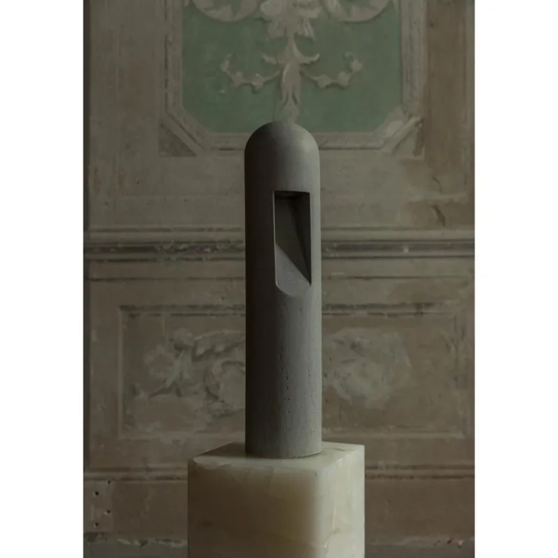 Pamono Grey Concrete Lamp by Rick Owens> Floor Lamps