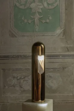 Pamono Grey Concrete Lamp by Rick Owens><noscript><img width=