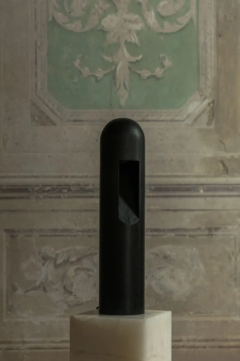 Pamono Grey Concrete Lamp by Rick Owens> Floor Lamps