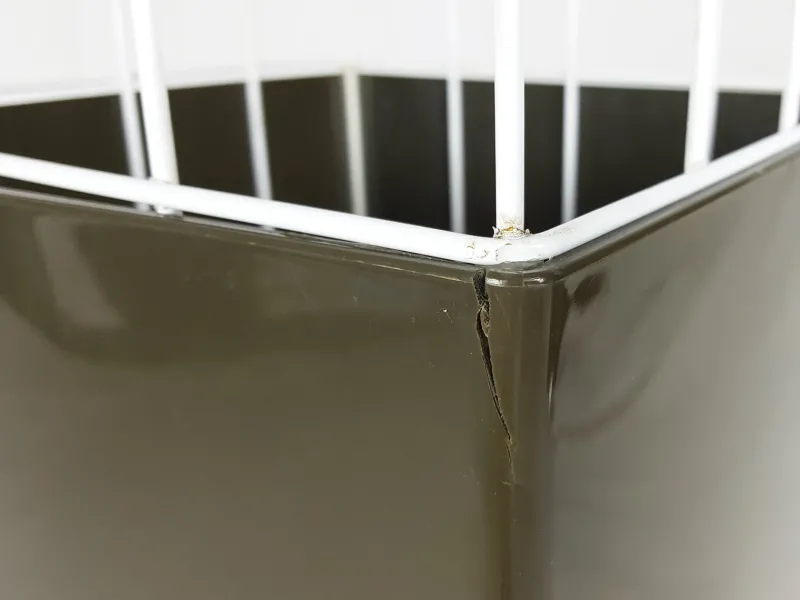Pamono Grey Plastic & White Metal 4788 Freestanding Clothes Stand by Anna Castelli Ferrieri for Kartell, 1980s> Racks, Hooks & Valets