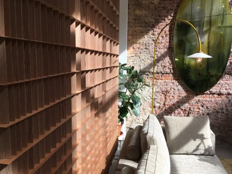 Pamono Grid Space Divider by David Derksen> Room Dividers & Screens