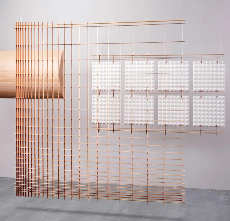 Pamono Grid Space Divider by David Derksen> Room Dividers & Screens