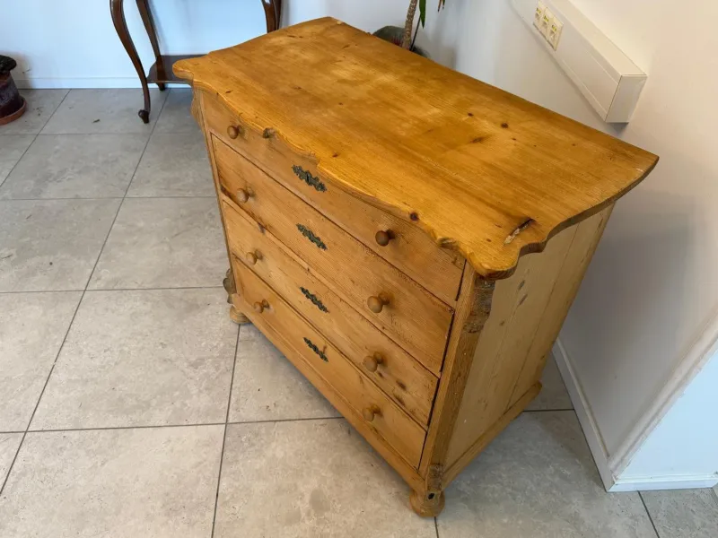 Outlet Pamono Gründerzeit Chest of 4 Drawers in Wood