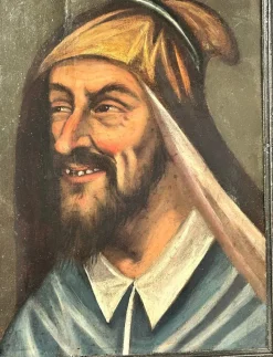 Pamono Grotesque Figure, Late 16th Century, Oil on Panel Painting> Old Masters