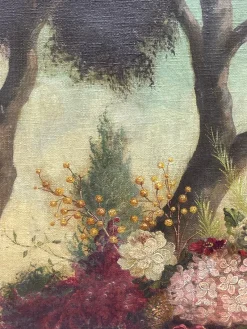 Clearance Pamono Guido Tosi, Living Nature in the Landscape, 19th Century, Oil on Canvas