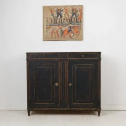 Outlet Pamono Gustavian Swedish Country Sideboard