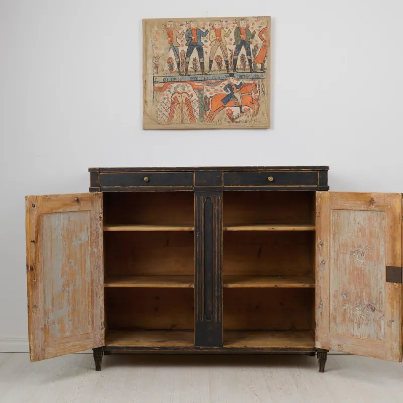 Outlet Pamono Gustavian Swedish Country Sideboard