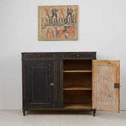 Outlet Pamono Gustavian Swedish Country Sideboard