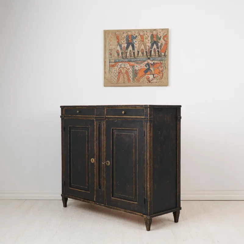 Outlet Pamono Gustavian Swedish Country Sideboard