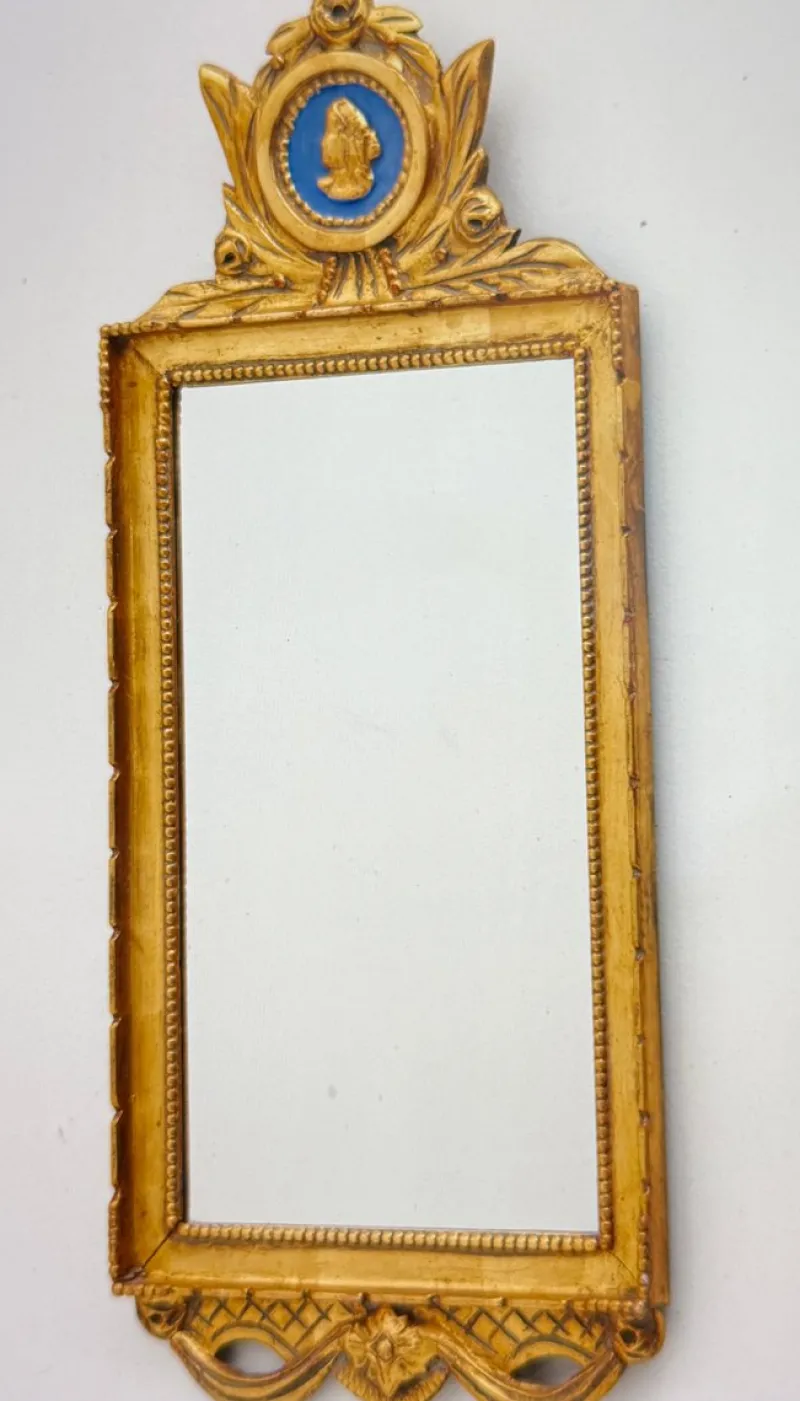 Pamono Gustavian Wall Mirror, 19th Century> Mirrors