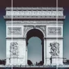 Pamono Guy Sargent, Arc De Triomphe Triptych, Archival Pigment Print