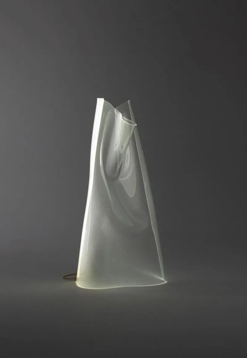 Hot Pamono Gweilo Han Gr Golden Led Profile Floor Lamp by Partisans