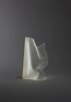 Pamono Gweilo Qin Pe Golden Led Profile Floor Lamp by Partisans> Floor Lamps