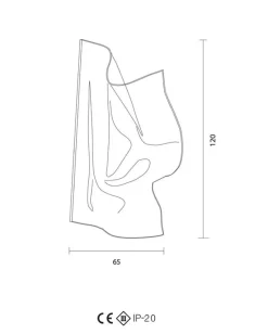Pamono Gweilo Qin Pe Golden Led Profile Floor Lamp by Partisans><noscript><img width=
