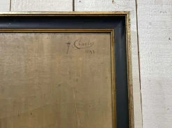 Pamono H. Charles, Still Lifes, 1890s, Oil on Canvases, Framed, Set of 2><noscript><img width=