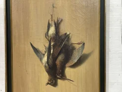Pamono H. Charles, Still Lifes, 1890s, Oil on Canvases, Framed, Set of 2><noscript><img width=