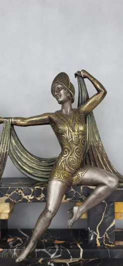 Clearance Pamono H. Molins, Art Deco Figurative Sculpture, 1920s-1940s, Bronze