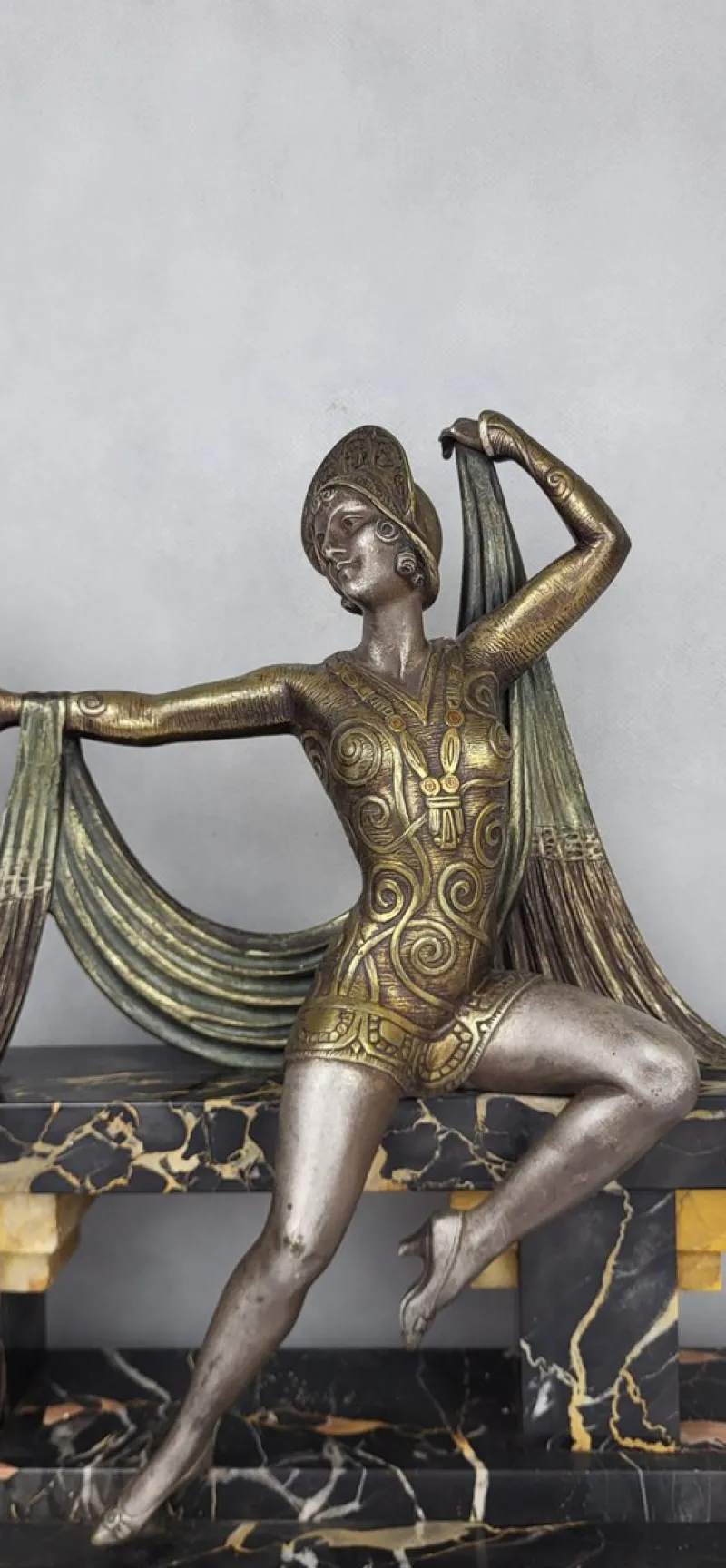 Clearance Pamono H. Molins, Art Deco Figurative Sculpture, 1920s-1940s, Bronze