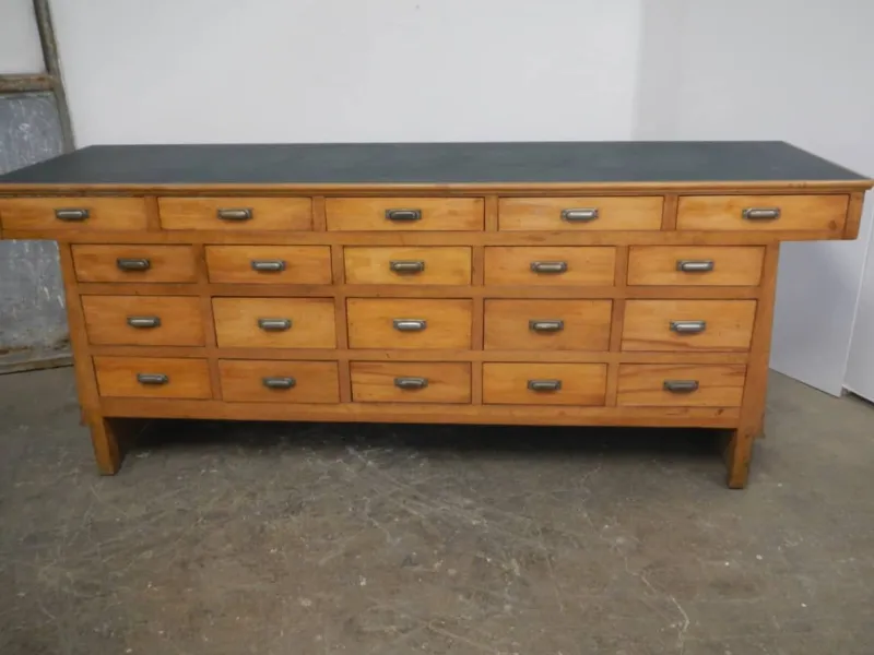 Online Pamono Haberdashery Counter in Beech, 1950s