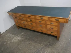 Online Pamono Haberdashery Counter in Beech, 1950s