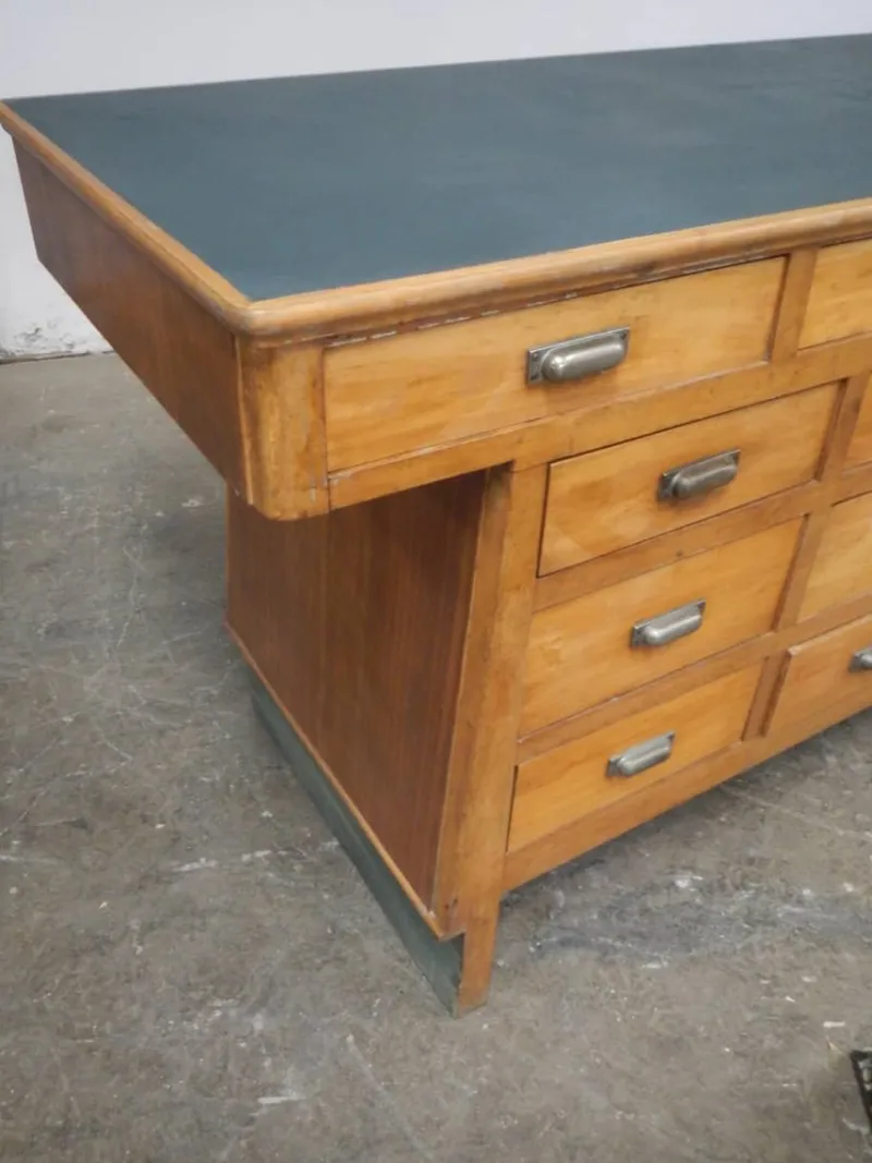 Online Pamono Haberdashery Counter in Beech, 1950s