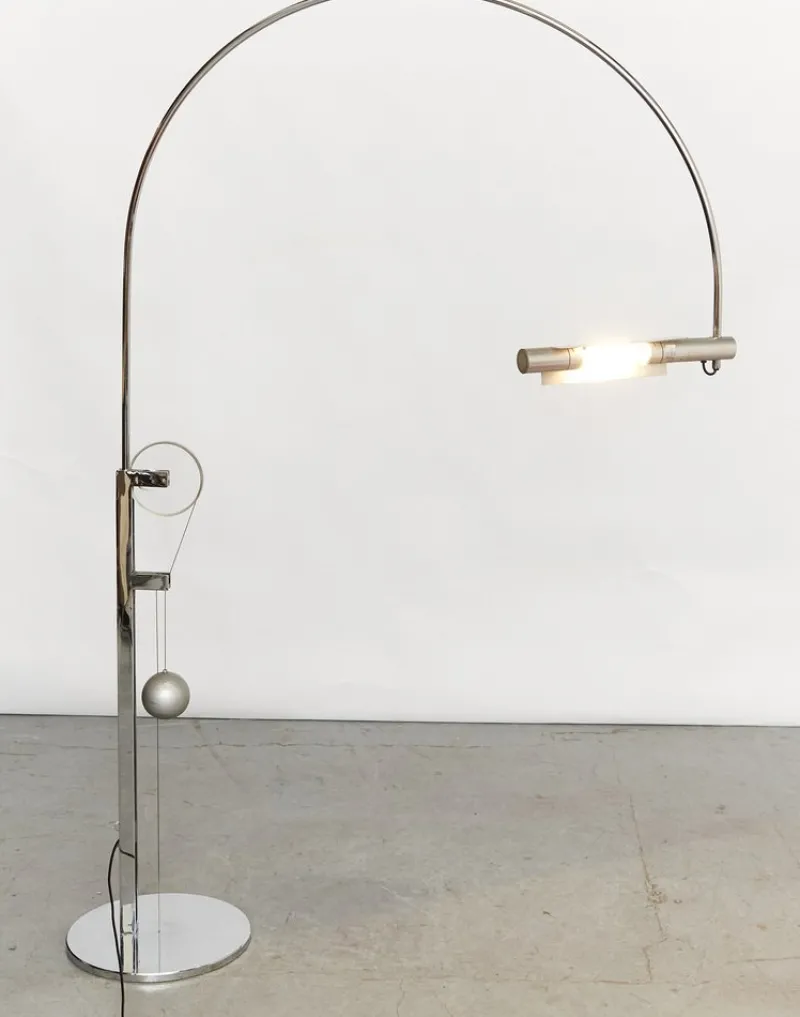 Hot Pamono Halo Mobil Floor Lamp by Rico and Rosemarie Baltensweiler for Swisslamps International, 1960s