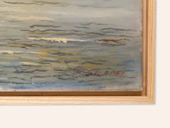 Pamono Hamburger Harbor, Oil on Canvas><noscript><img width=