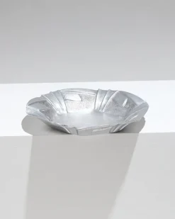 Pamono Hammered Pewter Dish from Louis Houzeaux, 1930s