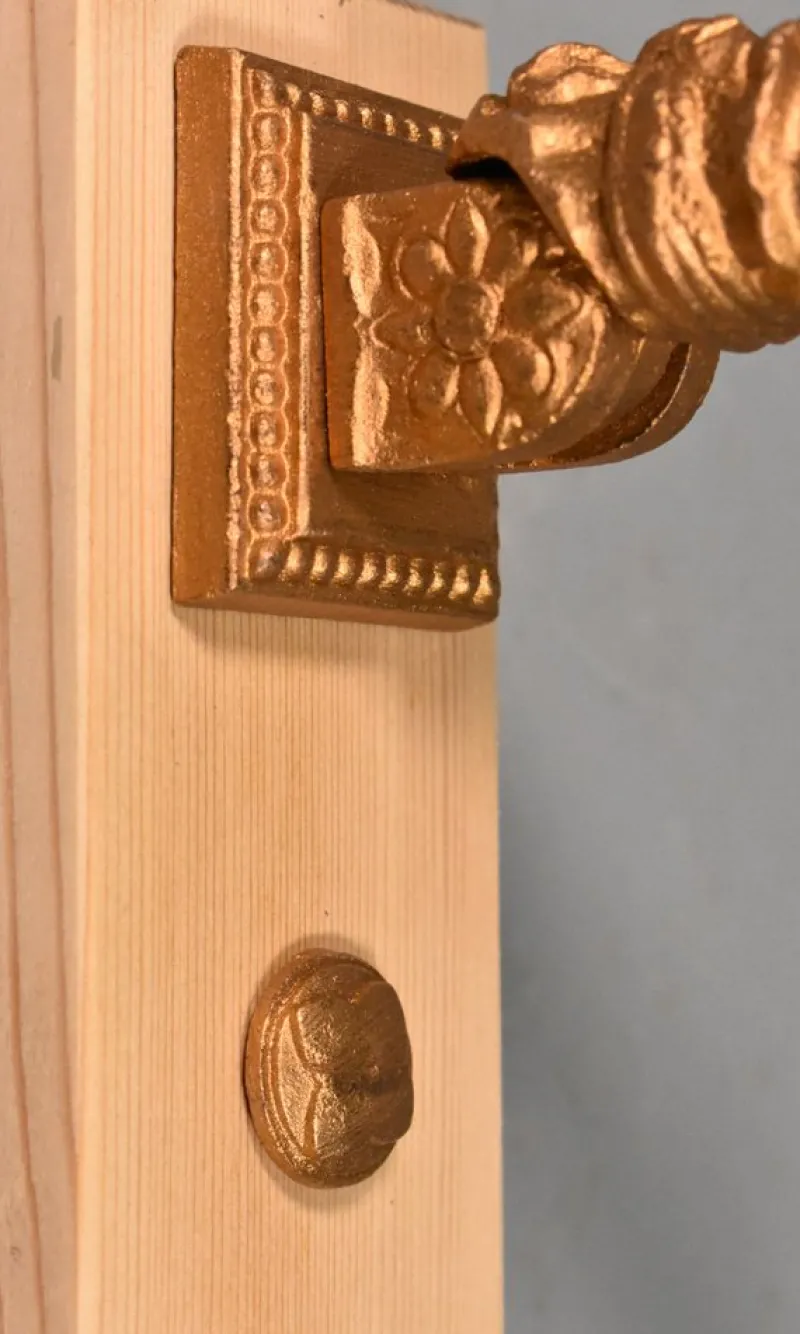 Pamono Hand of Fatima Door Knocker in Iron from Camion Frères> Architectural Elements