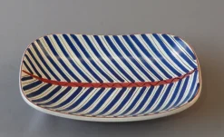 Pamono Hand Painted Bowl by Stig Lindberg for Gustavsberg, Sweden, 1950s> Bowls