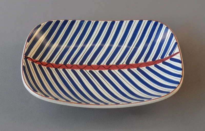 Pamono Hand Painted Bowl by Stig Lindberg for Gustavsberg, Sweden, 1950s> Bowls