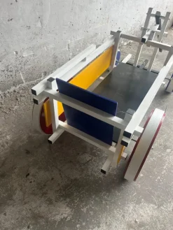 Pamono Handcart in the style of Gerrit Thomas Rietveld, 1920s><noscript><img width=
